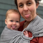 Pique Monochrome DidySling Ring Sling by Didymos Didymos at Little Zen One