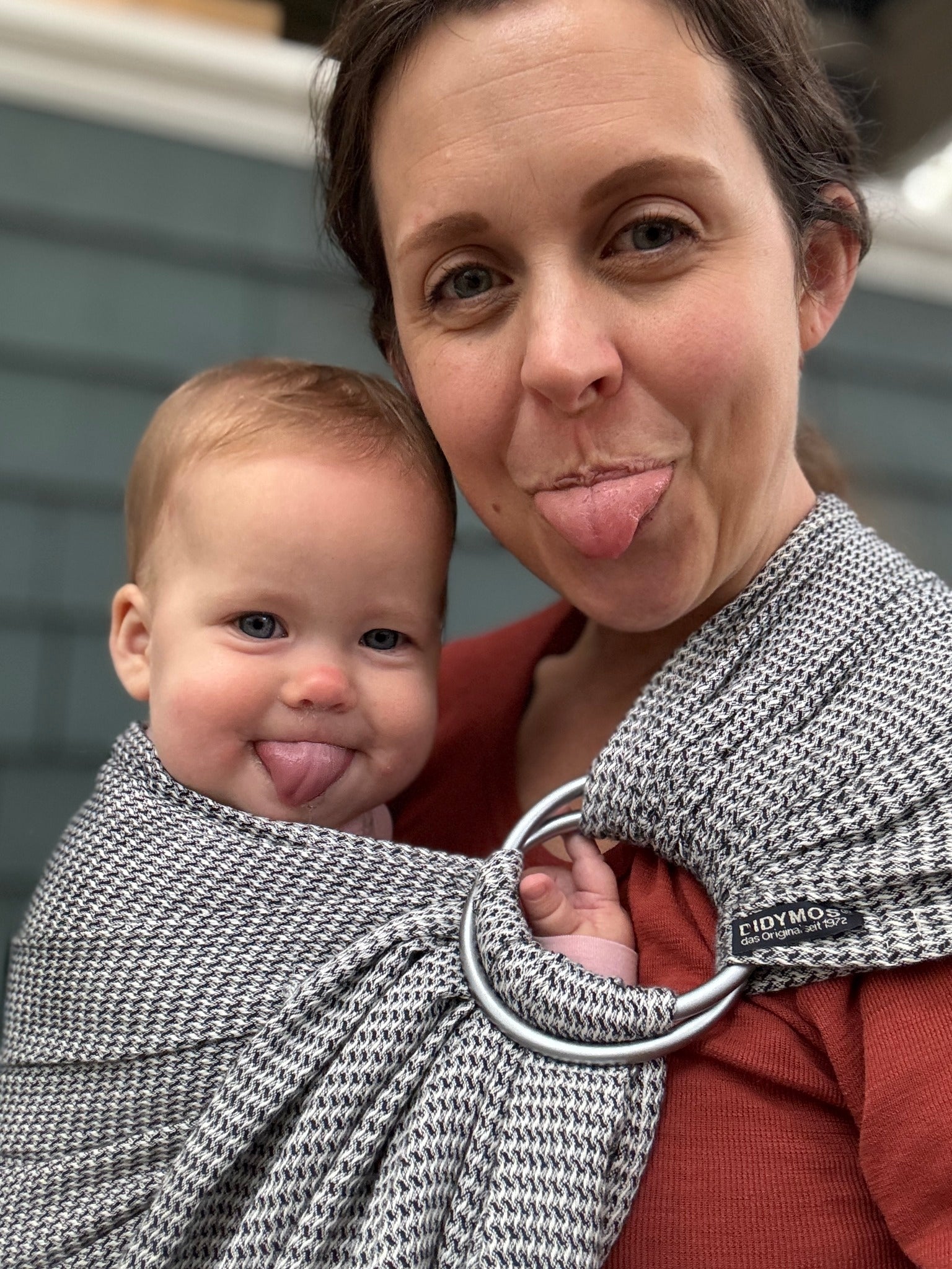 Pique Monochrome DidySling Ring Sling by Didymos Didymos at Little Zen One
