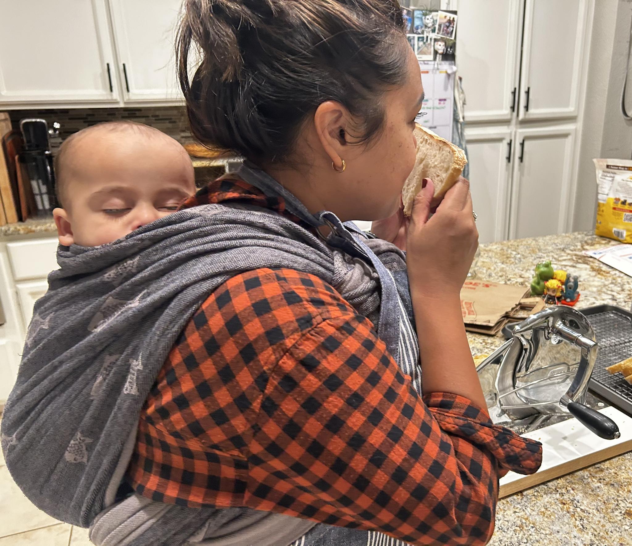 Mistral Fish Woven Wrap by Didymos Didymos at Little Zen One