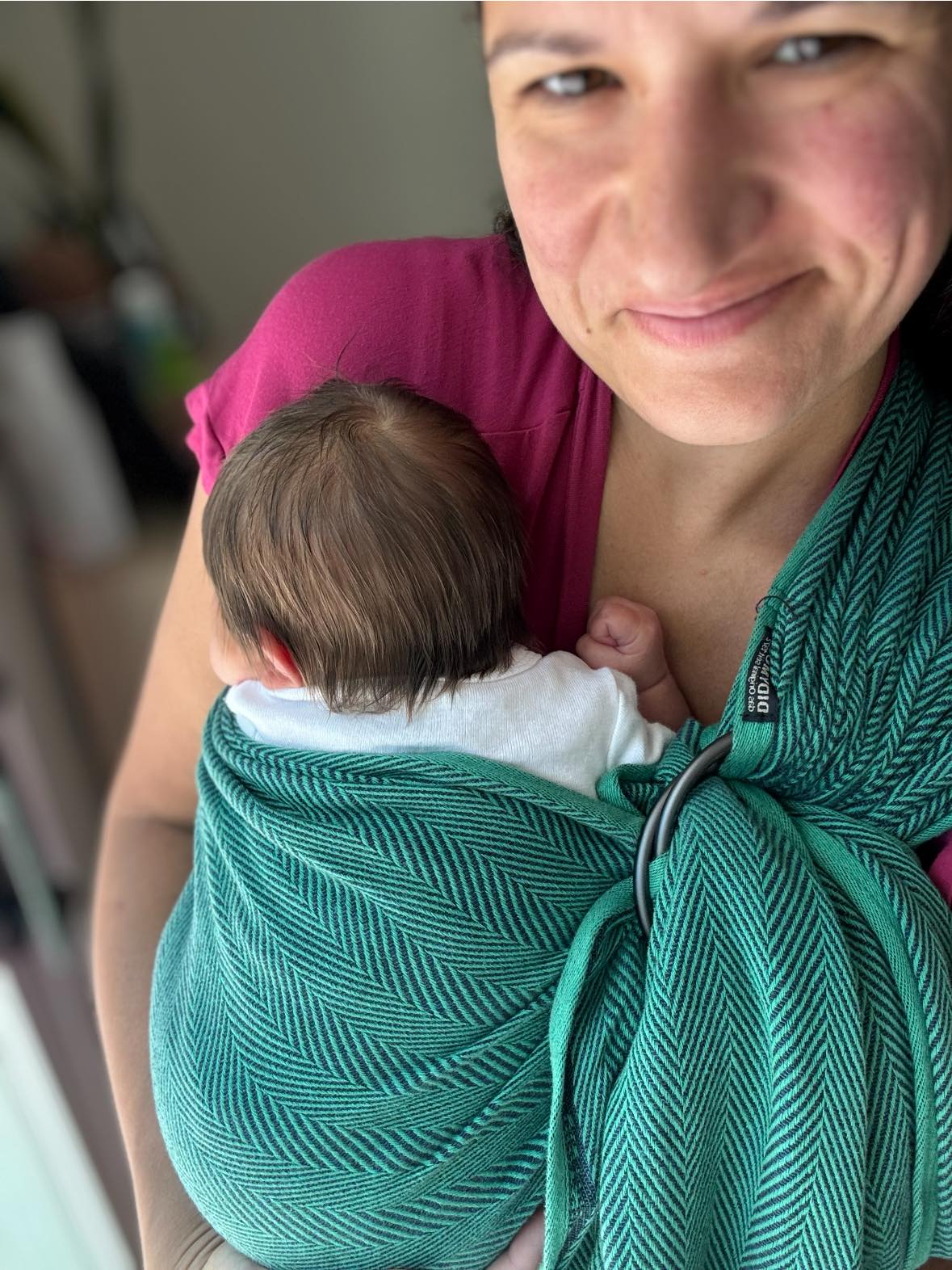 Lisca Smeraldo DidySling Ring Sling by Didymos Didymos at Little Zen One