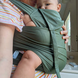 Olive Everyday Half Buckle Baby Carrier by Beachfront Baby Beachfront Baby at Little Zen One