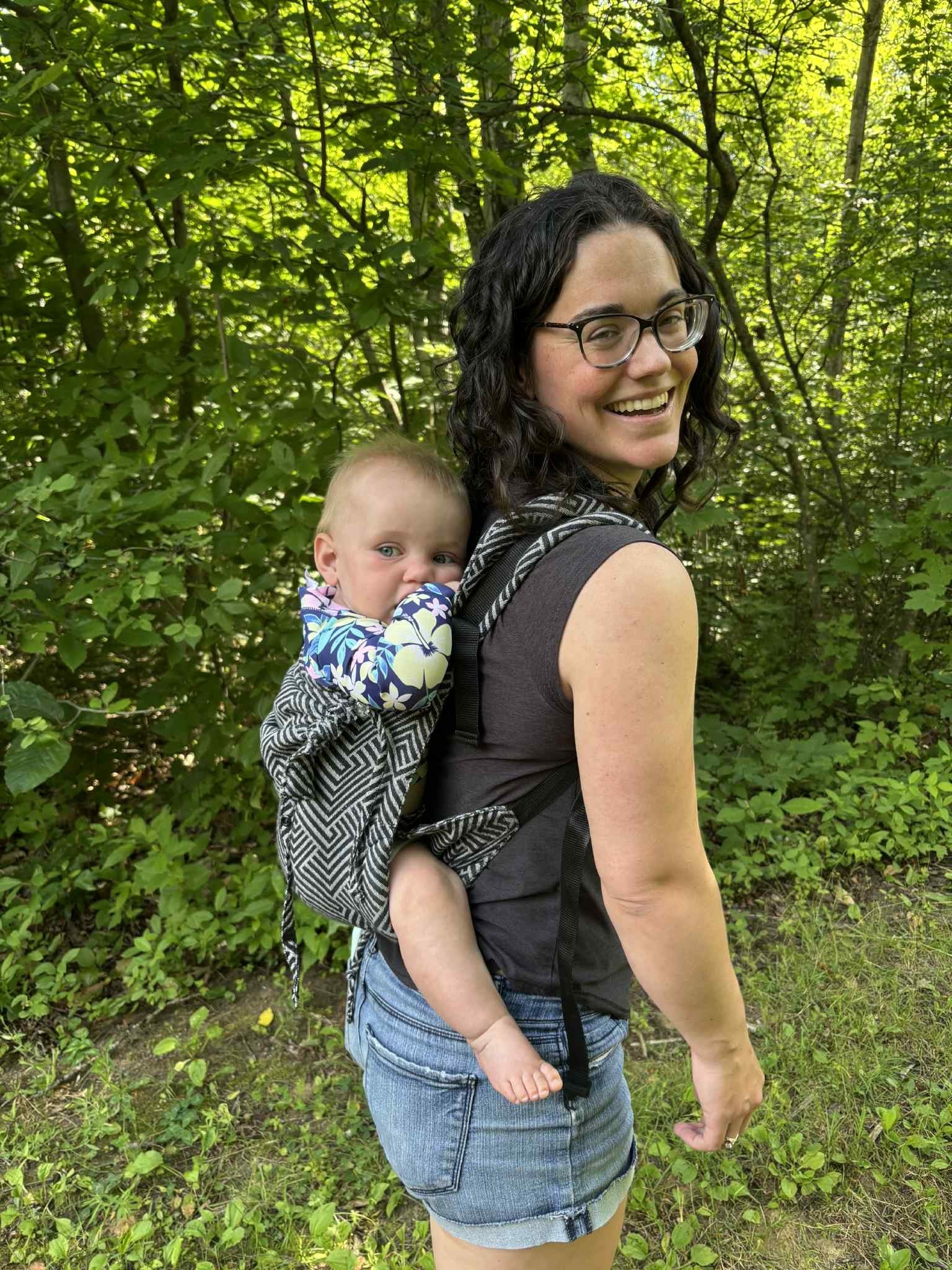 Metro Monochrome DidyGo Onbuhimo by Didymos Didymos at Little Zen One