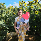 Sunflowers Ring Sling by LennyLamb LennyLamb at Little Zen One