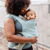 Agave with Desert Tan Original Baby Carrier by Happy Baby Buckle Carrier