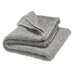 Disana Ajour Knit Baby Blanket Organic Merino Wool – Grey Disana at Little Zen One