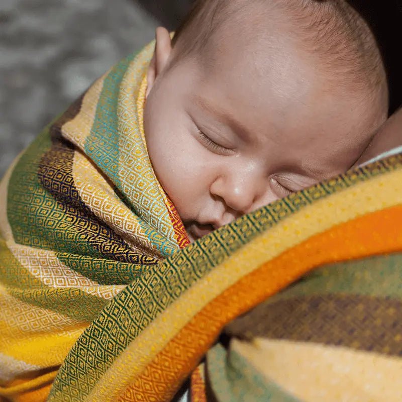 Alegria fusion de Oro Woven Wrap by Girasol - Woven WrapLittle Zen One85569616