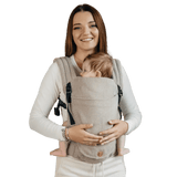 Almond LennyLight Baby Carrier by LennyLamb - Buckle CarrierLittle Zen One5907557782012