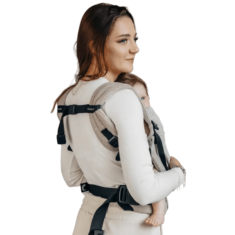 Almond LennyLight Baby Carrier by LennyLamb - Buckle CarrierLittle Zen One5907557782012