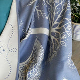 Ancients of Gondor Hith Cashwool Throw by Oscha Home Hobby