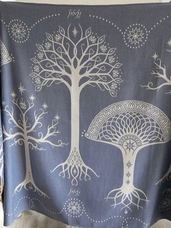Ancients of Gondor Hith Cashwool Throw by Oscha Home Hobby