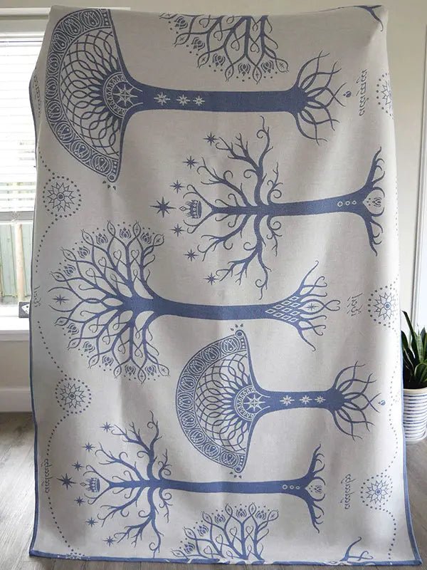 Ancients of Gondor Hith Cashwool Throw by Oscha Home Hobby