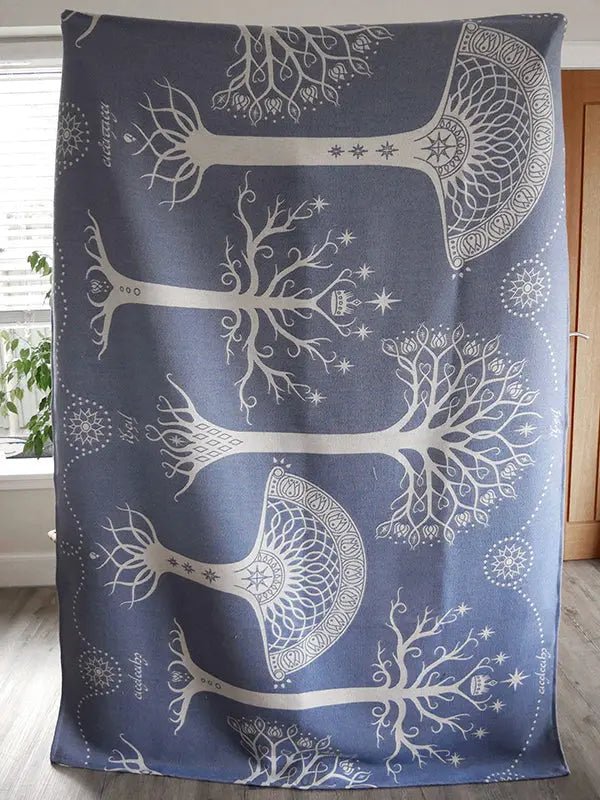 Ancients of Gondor Hith Cashwool Throw by Oscha Home Hobby