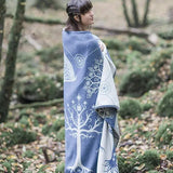 Ancients of Gondor Hîth Cashwool Throw by Oscha - Home & HobbyLittle Zen One111111194