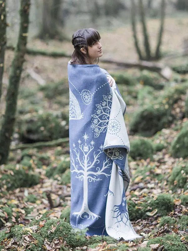 Ancients of Gondor Hîth Cashwool Throw by Oscha - Home & HobbyLittle Zen One111111194