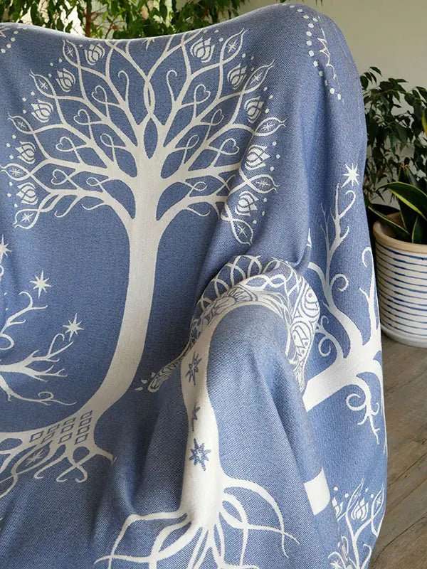 Ancients of Gondor Hîth Cashwool Throw by Oscha - Home & HobbyLittle Zen One111111194