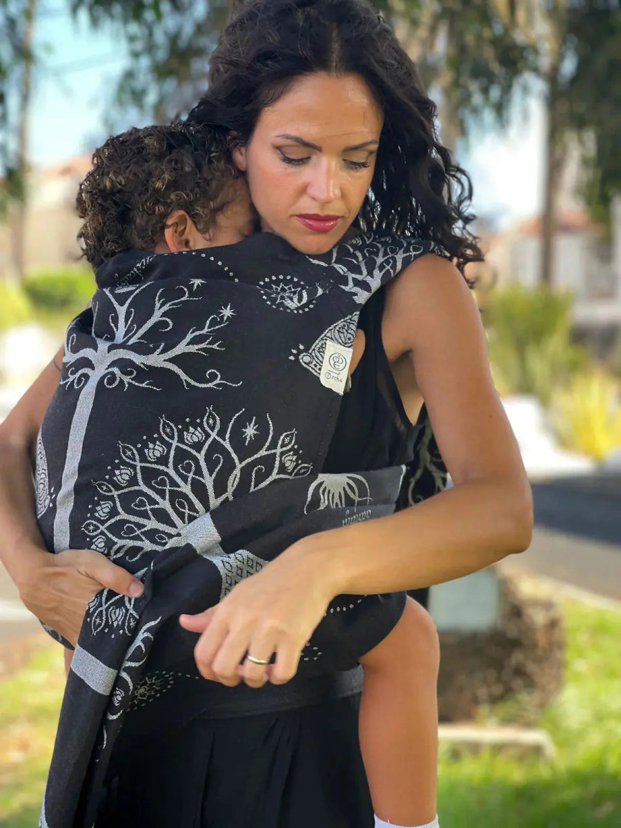 Ancients of Gondor™ Ithildin Preschool Cairis Half Buckle by Oscha - Half Buckle CarrierLittle Zen One33109584