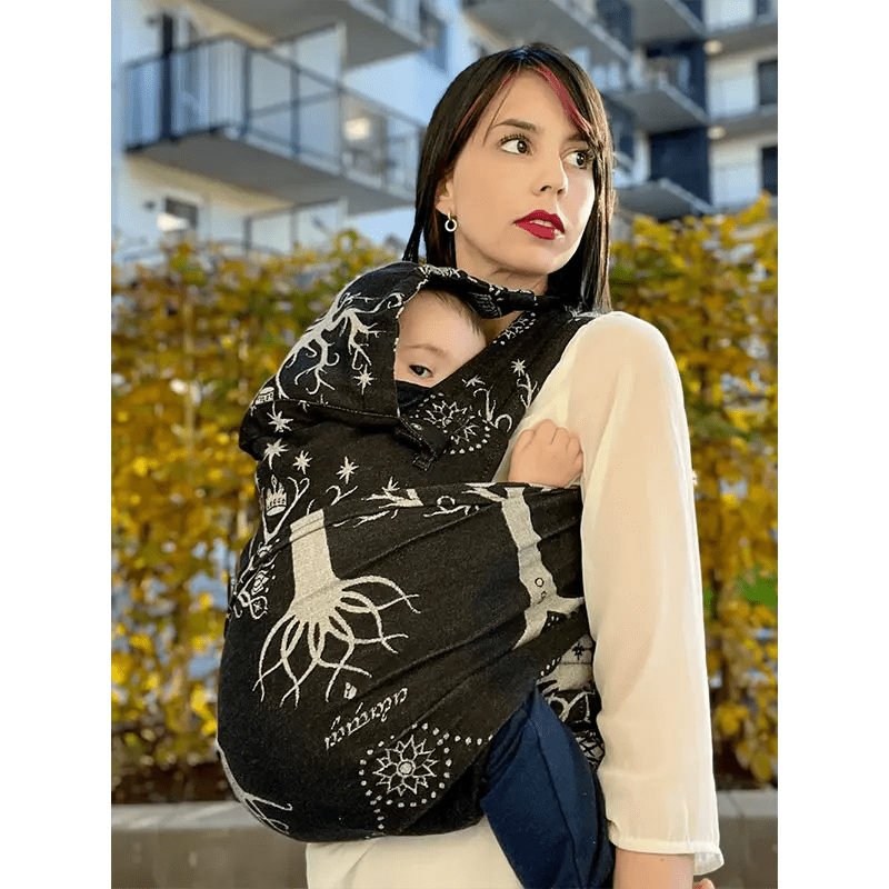 Ancients of Gondor™ Ithildin Toddler Cairis Half Buckle by Oscha (Seconds) - Half Buckle CarrierLittle Zen One32683600