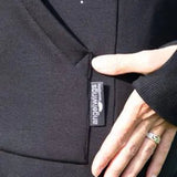 Angel Wings Babywearing Hoodie Black - Babywearing OuterwearLittle Zen One68643408