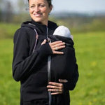 Angel Wings Babywearing Hoodie Black - Babywearing OuterwearLittle Zen One68643408