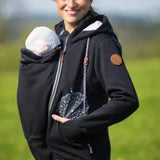 Angel Wings Babywearing Hoodie Black - Babywearing OuterwearLittle Zen One68643408