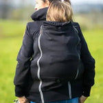 Angel Wings Babywearing Hoodie Black - Babywearing OuterwearLittle Zen One68643408