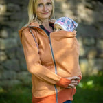 Angel Wings Babywearing Hoodie Cinnamon - Babywearing OuterwearLittle Zen One82575696