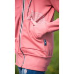 Angel Wings Babywearing Hoodie Coral Pink - Babywearing OuterwearLittle Zen One70189392