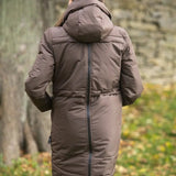 Angel Wings Babywearing Long Coat Brown Babywearing Outerwear