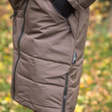 Angel Wings Babywearing Long Coat Brown Babywearing Outerwear
