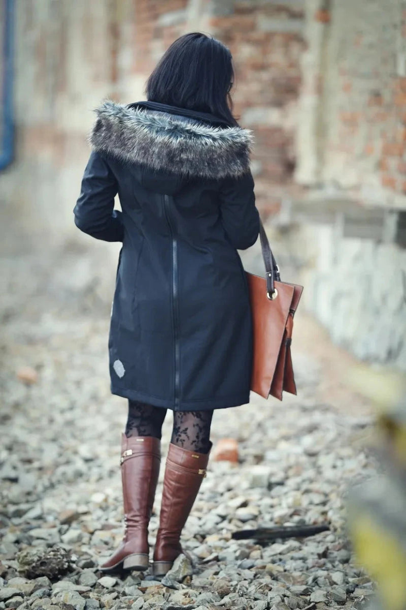 Angel Wings Babywearing Softshell Coat Black - Babywearing OuterwearLittle Zen One96217424