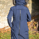 Angel Wings Babywearing Softshell Coat Navy Blue Angel Wings at Little Zen One