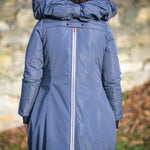 Angel Wings Babywearing Winter Coat Pewter Grey Babywearing Outerwear