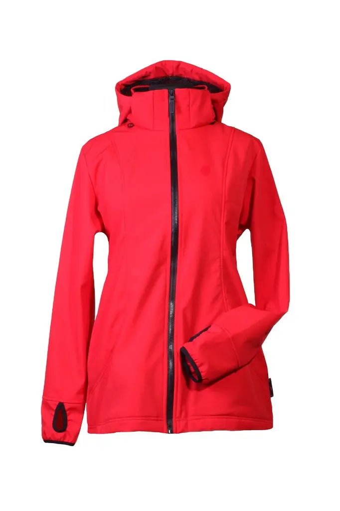 Angel Wings Red Babywearing Softshell Jacket Babywearing Outerwear