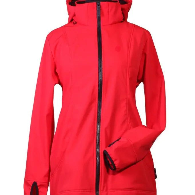 Angel Wings Red Babywearing Softshell Jacket Babywearing Outerwear
