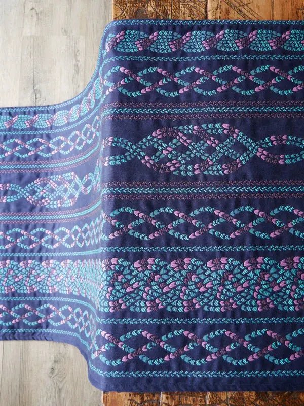 Aran Polar Lights Woven Wrap by Oscha - Woven WrapLittle Zen One92931152