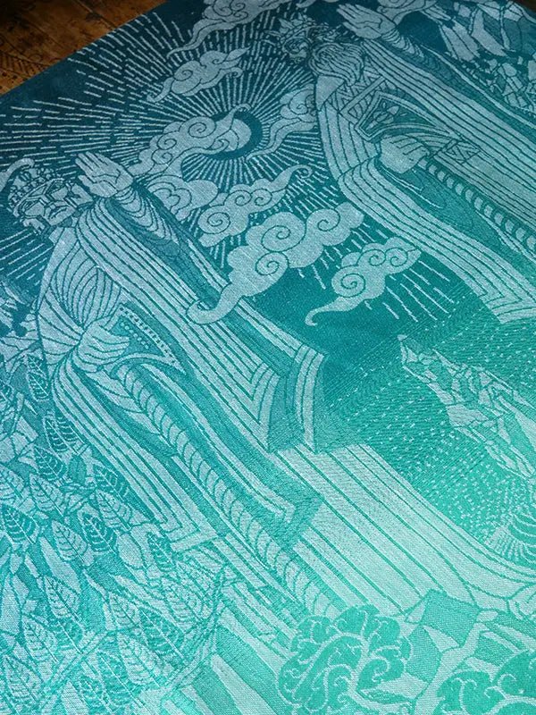 Argonath Gates Woven Wrap by Oscha - Woven WrapLittle Zen One1111145093