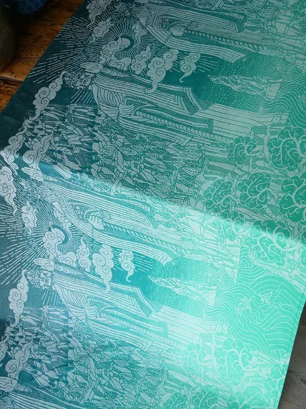 Argonath Gates Woven Wrap by Oscha - Woven WrapLittle Zen One1111145093