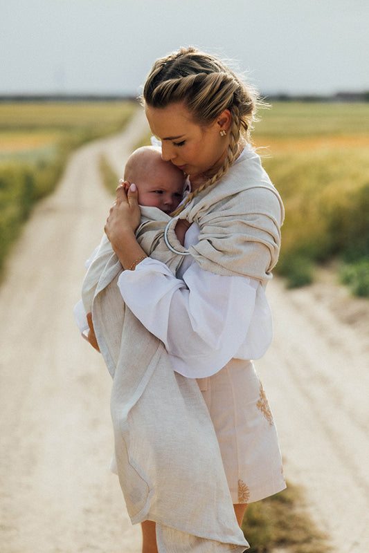 Arrow Whisper Ring Sling by LennyLamb LennyLamb at Little Zen One