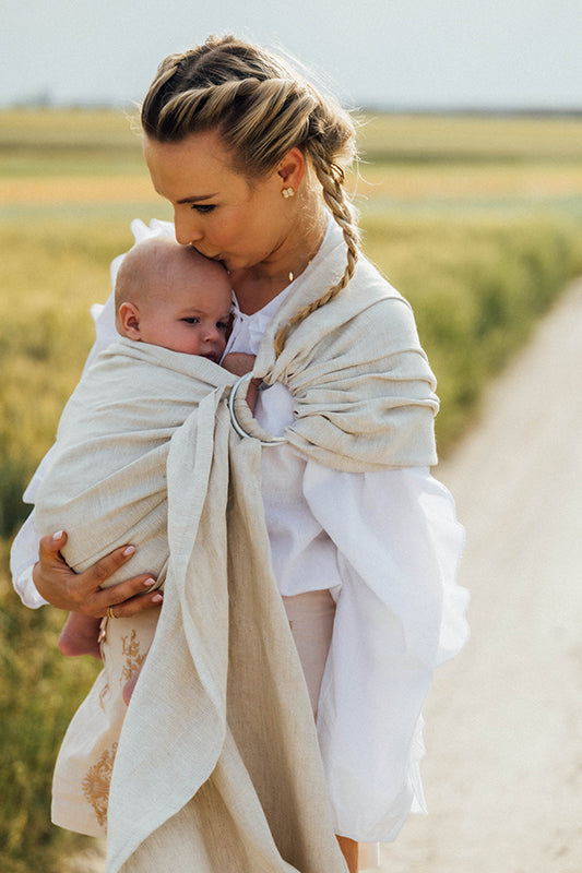 Arrow Whisper Ring Sling by LennyLamb LennyLamb at Little Zen One
