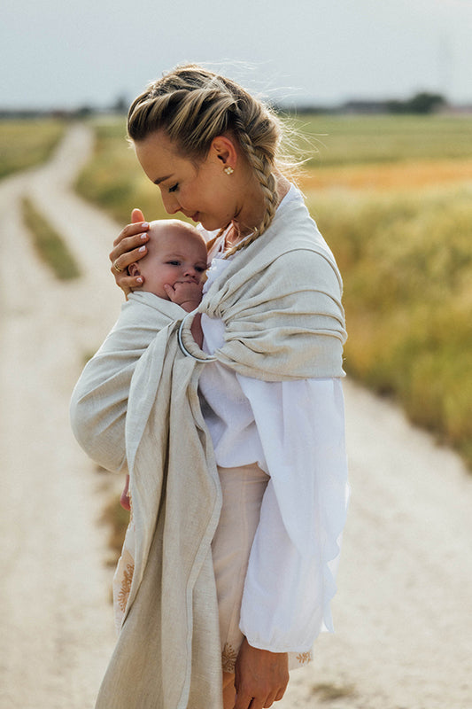 Arrow Whisper Ring Sling by LennyLamb LennyLamb at Little Zen One