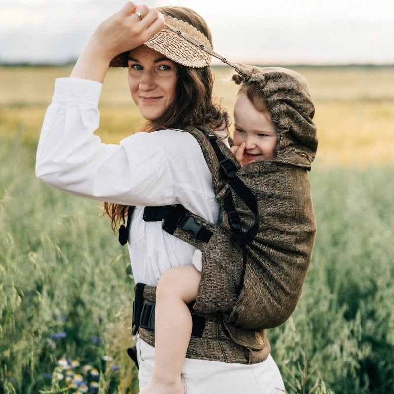 Arrow Wood LennyPreschool by LennyLamb - Buckle CarrierLittle Zen One5907557785792