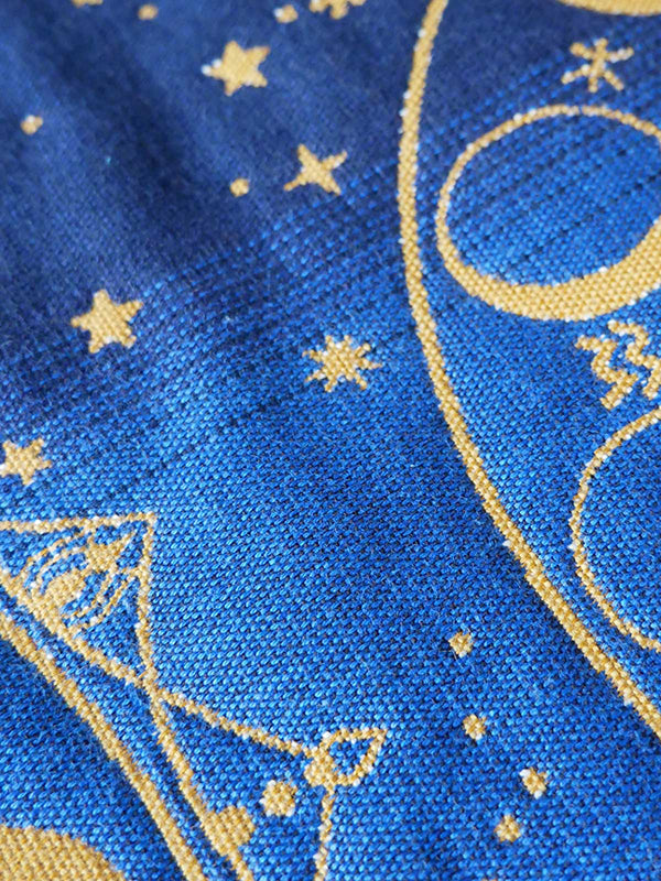 Augmenta Lunae Lineate 1m Fabric Piece by Oscha Fabric