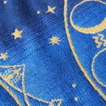 Augmenta Lunae Lineate 1m Fabric Piece by Oscha Oscha at Little Zen One