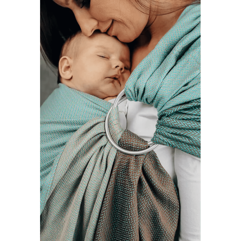 Baby Mint Ring Sling by LennyLamb - Ring SlingLittle Zen One5907557767774