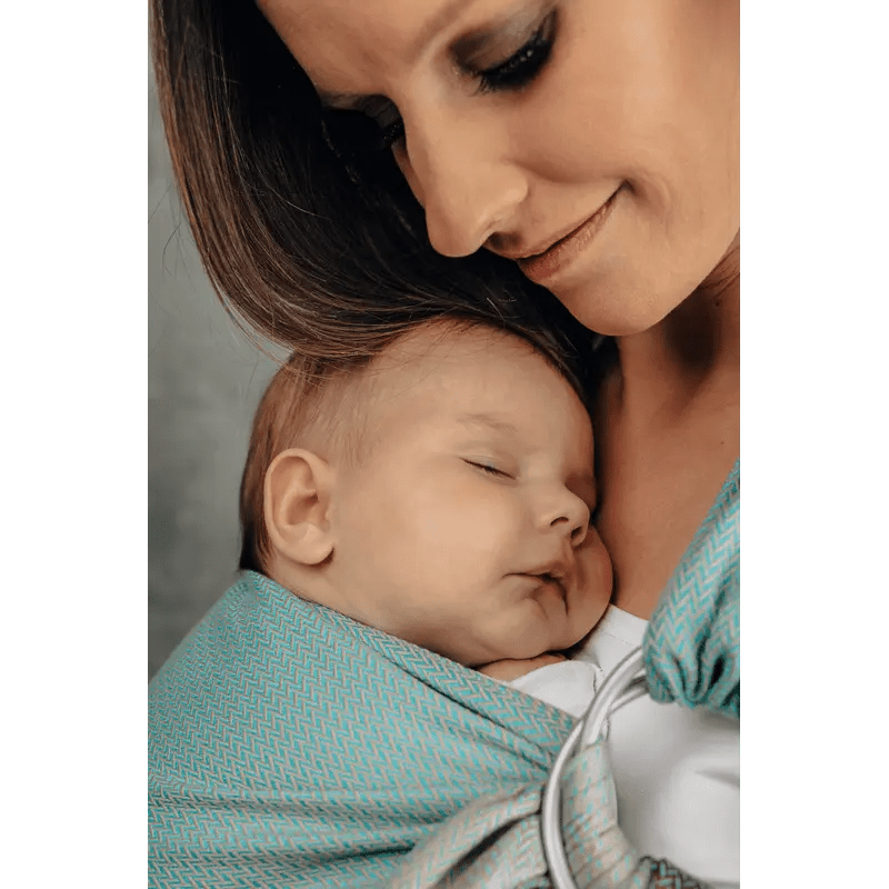 Baby Mint Ring Sling by LennyLamb - Ring SlingLittle Zen One5907557767774
