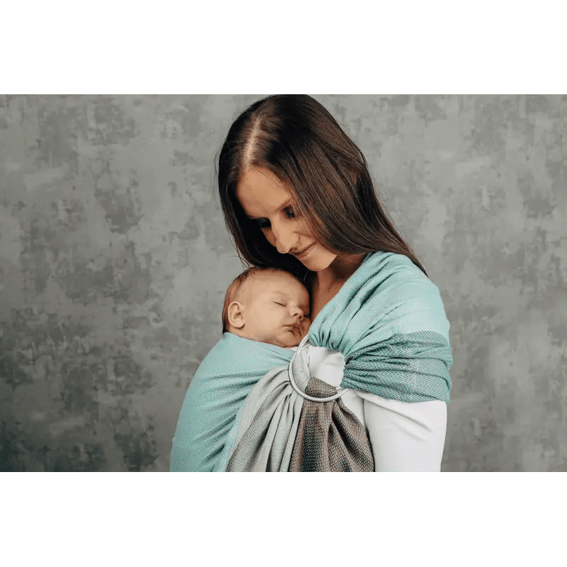Baby Mint Ring Sling by LennyLamb - Ring SlingLittle Zen One5907557767774