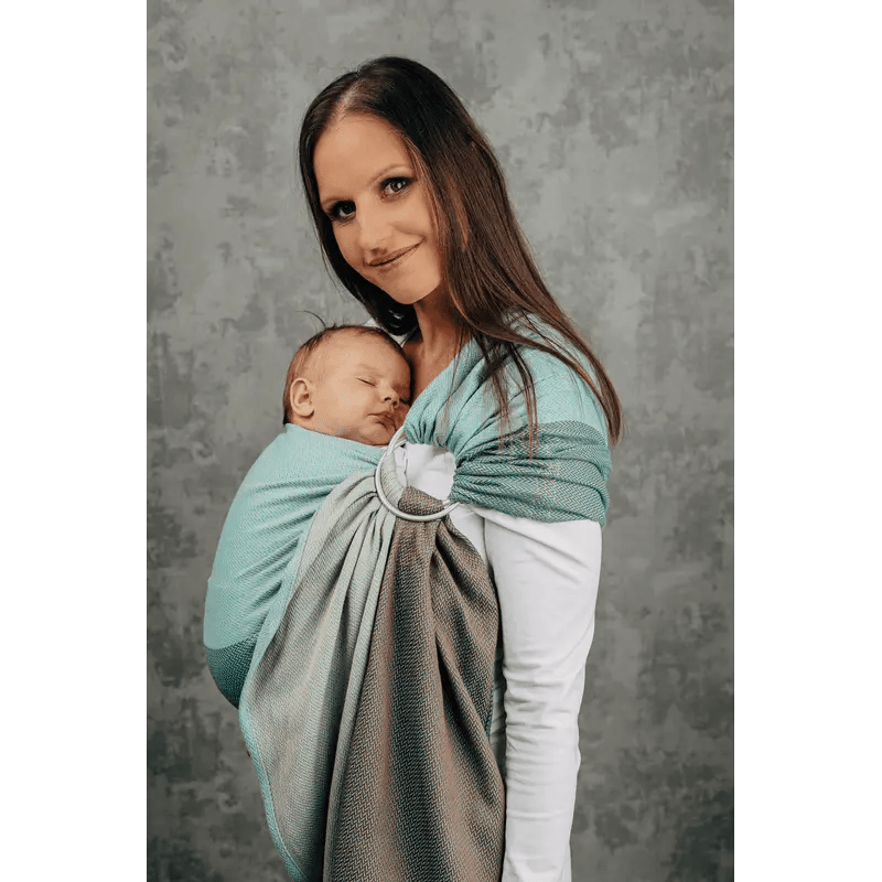 Baby Mint Ring Sling by LennyLamb - Ring SlingLittle Zen One5907557767774