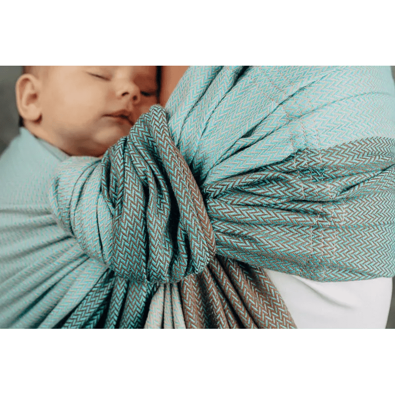 Baby Mint Ring Sling by LennyLamb - Ring SlingLittle Zen One5907557767774