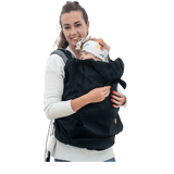 Babywearing Cover LennyLamb Softshell Black Babywearing Outerwear