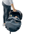 Babywearing Cover LennyLamb Softshell Grey Babywearing Outerwear